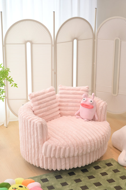 Charlotte Rotatable Chair with Mobile Holder