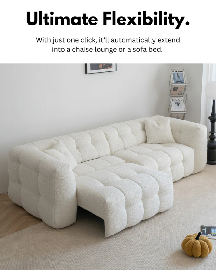 Anakin Extendable Sofa - Beige