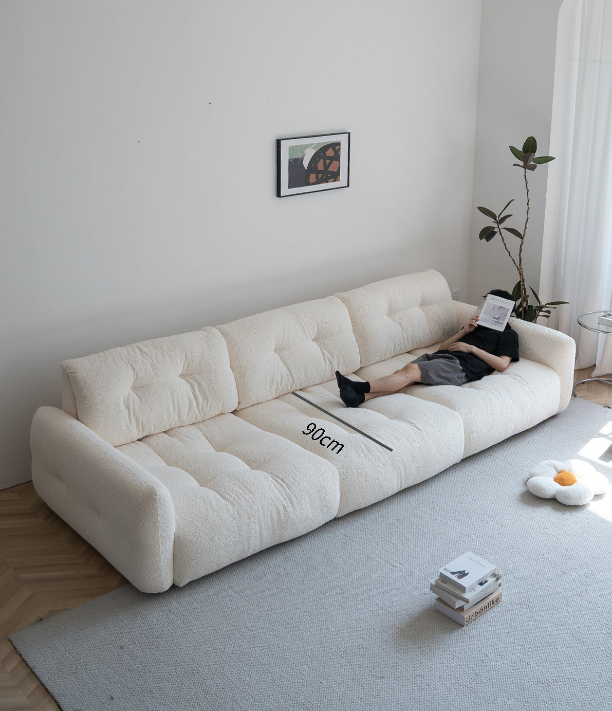 Sabrina Sofa with Adjustable Backrests